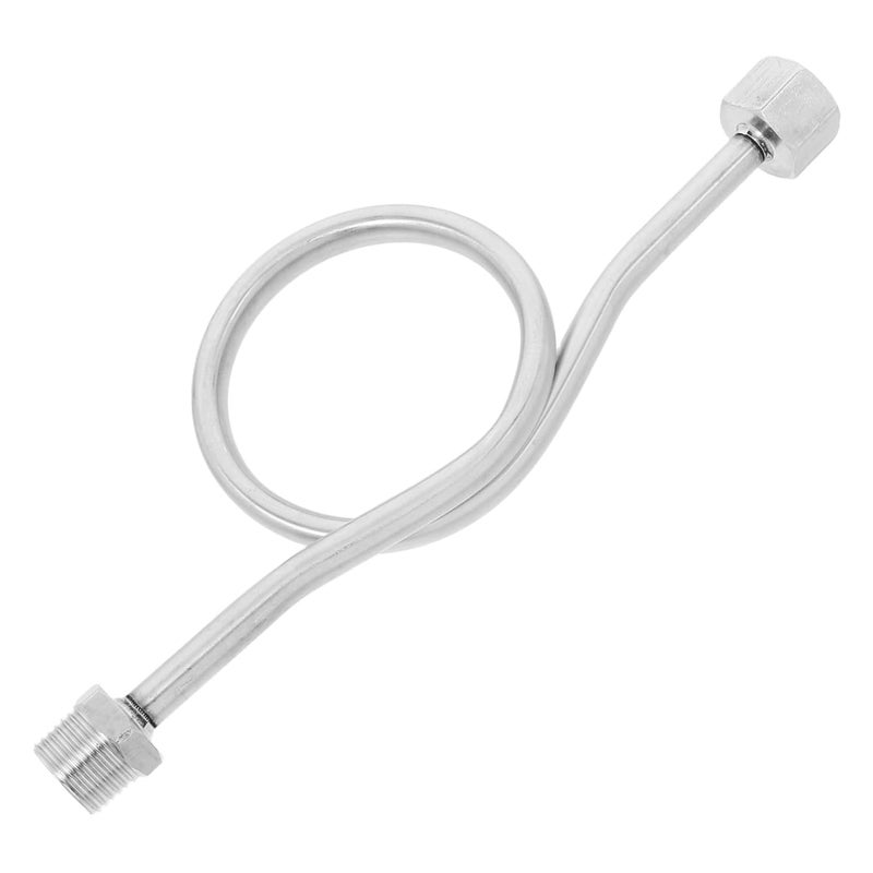 Stainless Steel Pressure Gauge Replacement Buffer Pipe with Practical Connection - Image 1